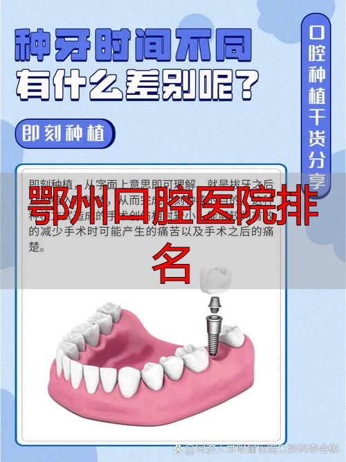 鄂州看牙别只盯排名，种植矫正修复要选对