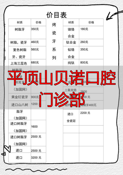 平顶山贝诺齿科_平顶山口腔诊所_平顶山贝诺口腔门诊部